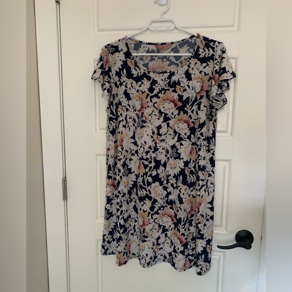 SJS Petite Floral Dress, large